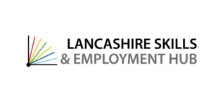 Lancashire skills and employment hub logo