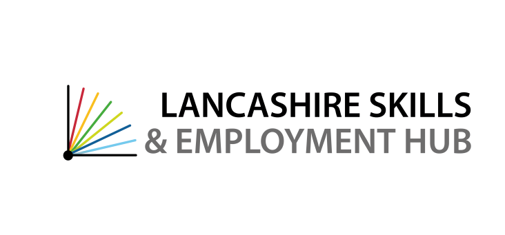 Lancashire skills and employment hub logo